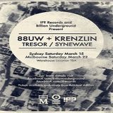 88uw @ IF? Records And Billion Underground Present (Krenzlin + 88uw) - Warehouse Sydney - 15.03.2014