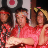 9 chicks howling at Me by Chino Paino