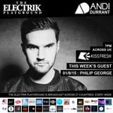 Electrik Playground 1/8/15 : Philip George Guest Mix
