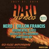 Dillon Francis - Hard Summer Red Rocks Amphitheatre, Global Dance Festival, United States 2014-07-31