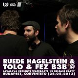 Ruede Hagelstein & Tolo & FeZ b3b @ Watergate 13 Release Party (Budapest, Corvintető, 24-05-2013)
