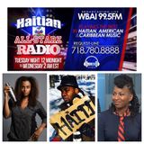HAITIAN ALL-STARZ - WBAI 99.5 FM - (EPISODE #6) - 2-10-16 - GUESTS: PAPA JEAN & MICHOU ANGUS
