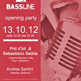 14-10-2012 -- Phil d'bit & Sebastiano Sedda @ CREAM CAFE'