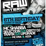 Future Radio - Raw Takeover - Mc Shabba D - Selection B2B Dirty DJ