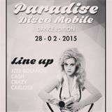 HORA 1 / PARADISE DANCE EDITION PARTY / 28 FEB 2015 / GARDEN LOUNGE / CALI-COLOMBIA