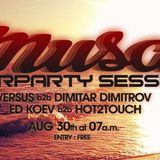 DIMITAR DIMITROV-Afterparty Final Session @ Beach bar Musai, Sunny Beach (30 Aug 2014)
