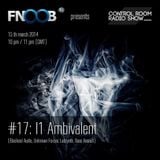 CONTROL ROOM Radio Show # 17 MAR 2014 - i1 ambivalent