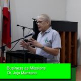 Business as Missions - Dr. Jojo Manzano