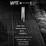 Pan Pot @ HYTE x Second State (ADE 2015) 15-10-2015