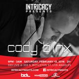 Cody Binx Opening Set - Los Angeles, CA 2-13-2016