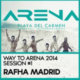 Rafha Madrid - Festival Arena '14 , Playa del Carmen , Mexico