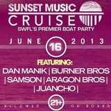 LIVE from the Sunset Music Cruise (6/16/13) *DEEP HOUSE*