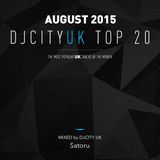 DJcity UK Top 20 Aug. 2015 MIX by Satoru