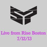 Steve Porter live from Rise Boston 7/12/2013
