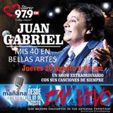 20-08-15 - #LaMañanaPresenta #ENVIVO - #JuanGabriel #Mis40EnBellasArtes