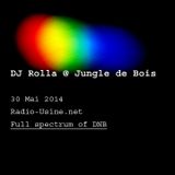 DJ Rolla @ "Jungle de bois" sur Radio Usine - 30.05.2014 - new tunes, very full spectrum of dnb