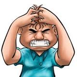 Expression of exaspiration