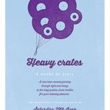 Light set from Heavy Crates 29th June