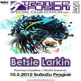 10.02.2012 - Betsie Larkin Live @ Trancefusion Special Club Edition - SasaZu Prague