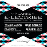Blaues Licht @ 7 Jahre e-lectribe - Club e-lectribe Kassel - 14.02.2015