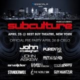 Pure NRG (Giuseppe Ottaviani & Solarstone) – Live @ Subculture, Best Buy Theater New York, USA