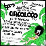 MATTHIAS TANZMANN b2b DAVIDE SQUILLACE - CIRCOLOCO @ MAMITA´S, THE BPM FESTIVAL - 16 / 1 / 2015