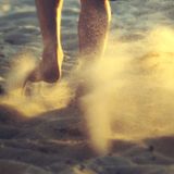 Don't stop in the sand