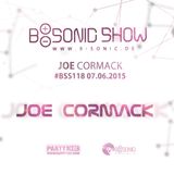 B-SONIC RADIO SHOW #118 with exclusive guest mix by Joe Cormack