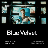 Blue Velvet @ UNION 77 RADIO 14.01.2016 'The Man Who Fell to Earth'
