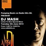 Dj Mash Live @ Pumping Beats on Radio Hits 88.2 (3-6-2014)