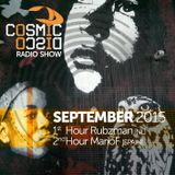 Cosmic Disco Radioshow - SEPTEMBER 2015