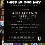 Tom B Recorded Live at Back in the Day 122713