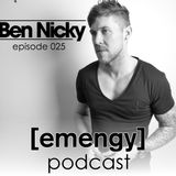 Emengy Podcast 025 - Ben Nicky