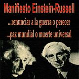 Einstein-Russell Manifesto Press Conference (Bertrand Russell)