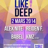 Alex Nite @ LIKE MY DEEP (Living Room - Strasbourg) - Opening Season
