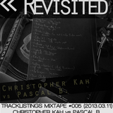 Tracklistings Mixtape #005 (2013.03.11) : Christopher Kah vs Pascal B. - Revisited PODKAHST 2013.1