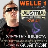 AUSTRIA MUSIC SHOW KW. 41 auf Welle 1 hosted by Guenta K - DJ Selecta in the Mix