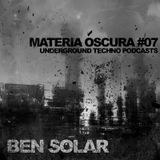 Materia Oscura 7 @ I ♡ Scorcio 17-04-2015 - Underground Techno podcasts