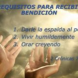 Requisitos para recibir Bendición