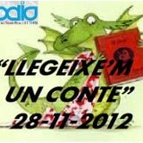 “LLEGEIXE’M UN CONTE” 28-11-12