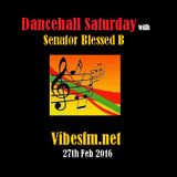 Dancehall Saturday 27th Feb 2016