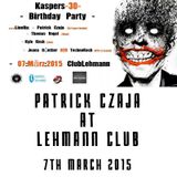 Patrick Czaja @ Lehmann Club (Stuttgart, Germany) 2015-03-07