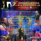 The Estaselekta Show with Junior Kelly, Oba Simba, Mystic Bowie, Anthony John and Dubvocaliza dec 8