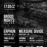 Timo Glock - BROOD NIGHTS with ERPHUN @ INQ, Katowice 17.05.2014