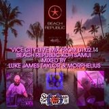 "VICE CITY" LIVE 80's SESSIONS AT BEACH REPUBLIC - KOH SAMUI - 01/02/14 WITH LJ TAYLOR & MORPHELIUS