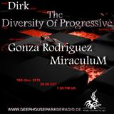 MiraculuM @ The Diversity Of Progressive 26 (18th Nov. 2015) on DeepHouseParadeRadio.de