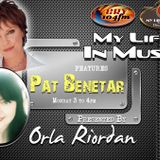 Orla Riordan explores the life ad music of Pat Benetar in My Life in Music