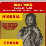 emission de BLACK VOICES spéciale NIGERIA GHANA HIGHLIFE années 70 sur RADIO DECIBEL DANS LE LOT