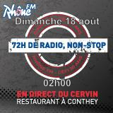 Dimanche 18 août 2013 - 02h - défi des 72h00 de radio non-Stop