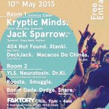 YLS/Neurotoxin/Dr. KI (Syndicate) @ Mais Baixo x Outlook Festival Launch Party Lisboa (10.05.2013)